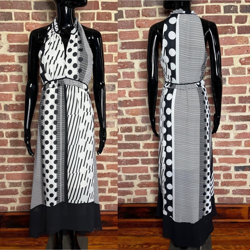 Maeve by Anthropologie Channeled Dot Dress in Size 2 - Picture 5 of 6